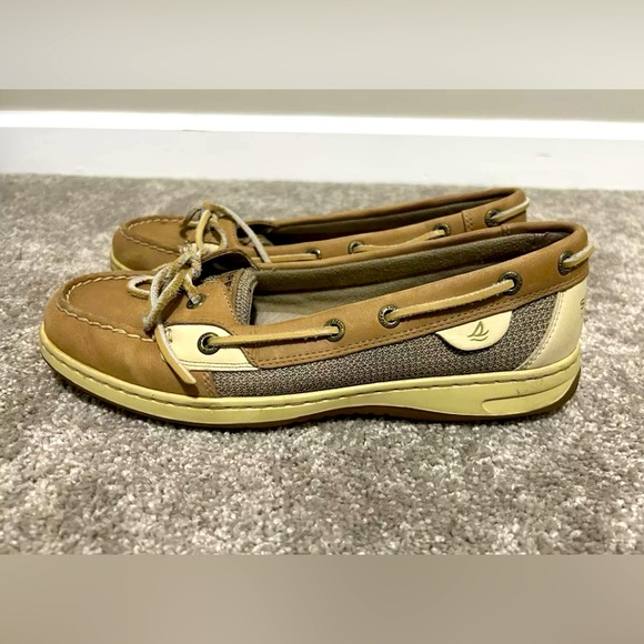 Sperry’s Top Sider Women's Tan Boat Shoes (Size 9) - Picture 3 of 11